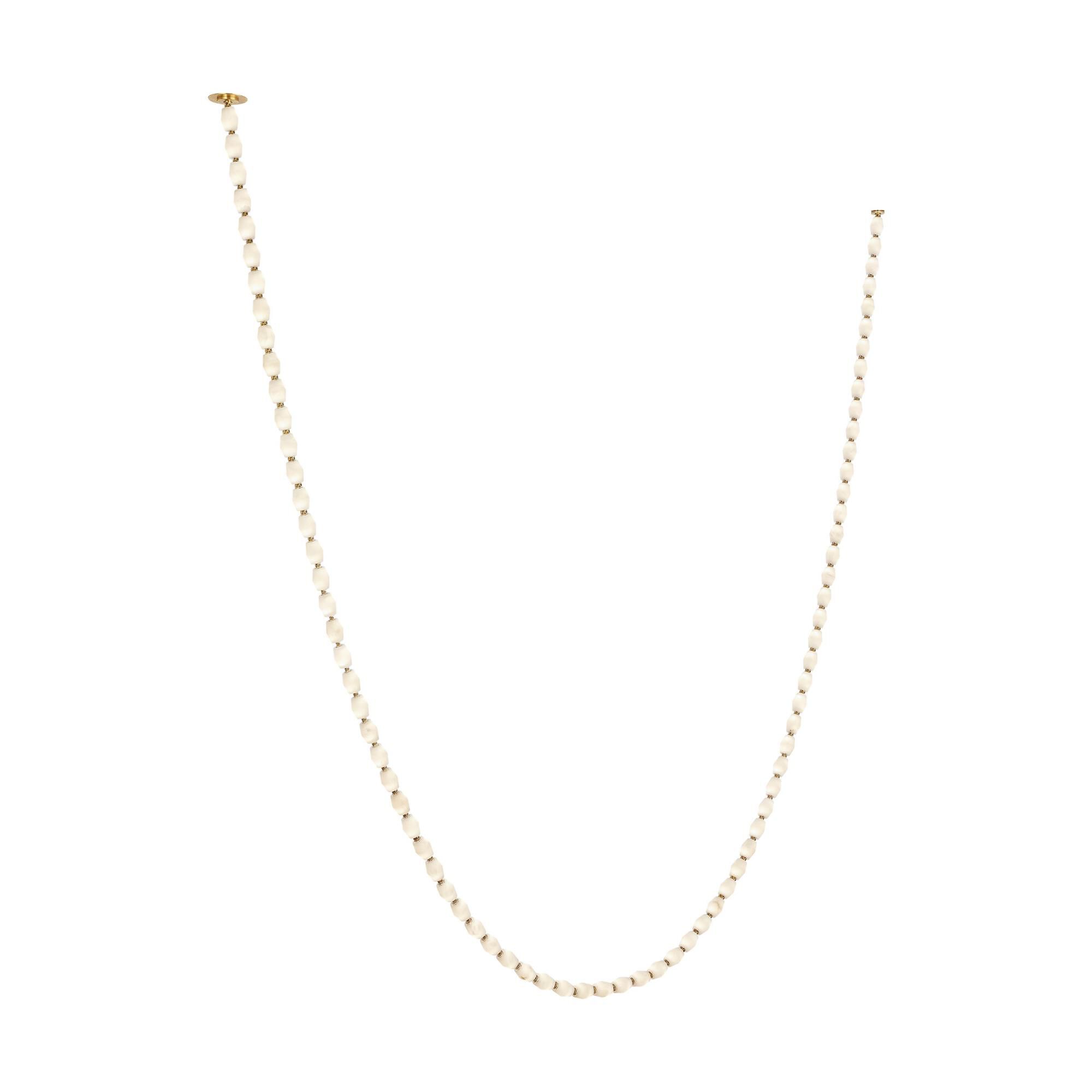 Shown in Hand Rubbed Antique Brass finish and Alabaster glass