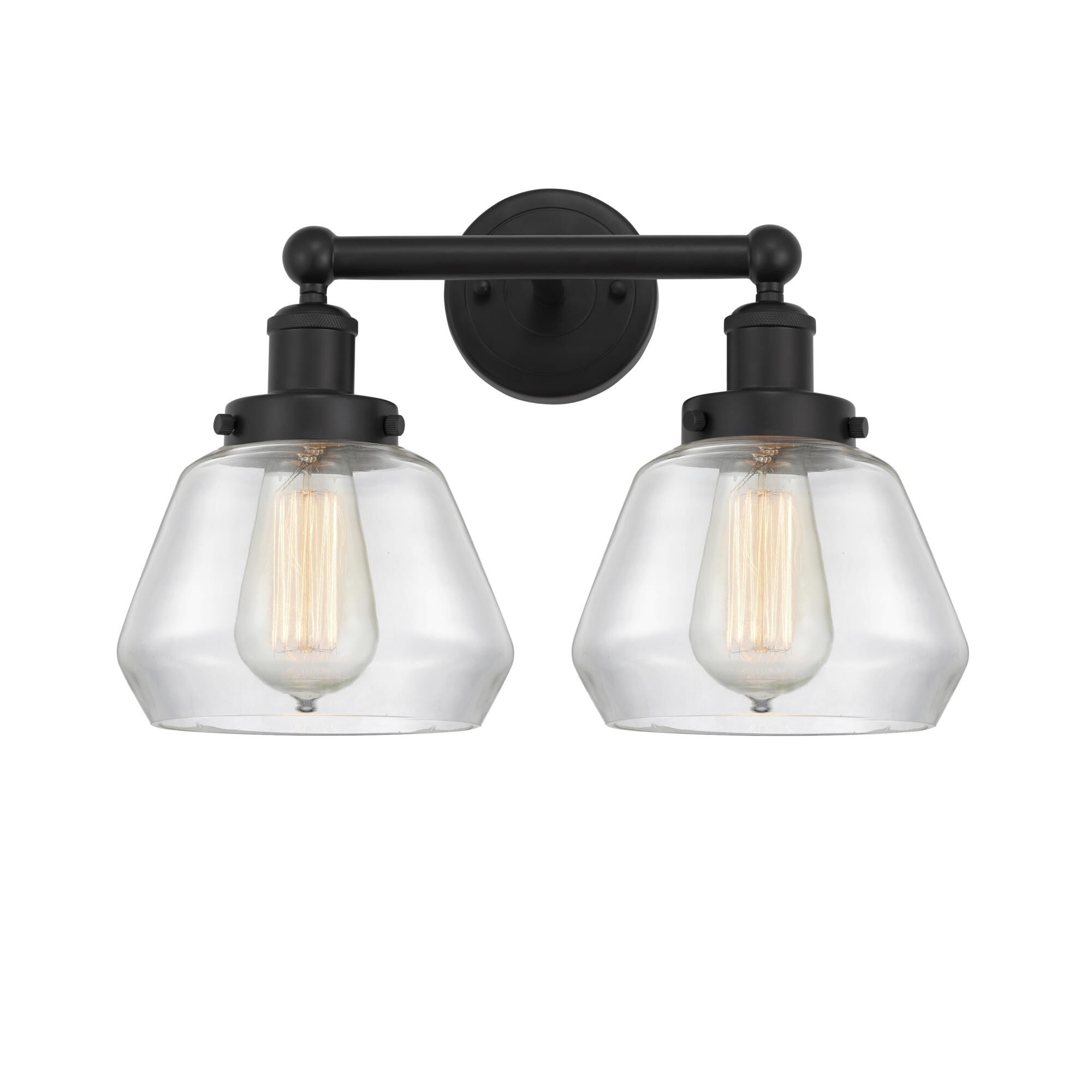 Shown in Matte Black, Clear finish and Clear glass and Clear Glass shade