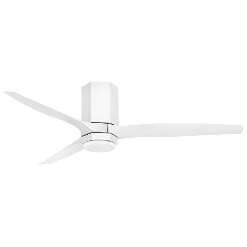 Facet 52 Inch Flush Mount Fan with Light Kit by Hinkley