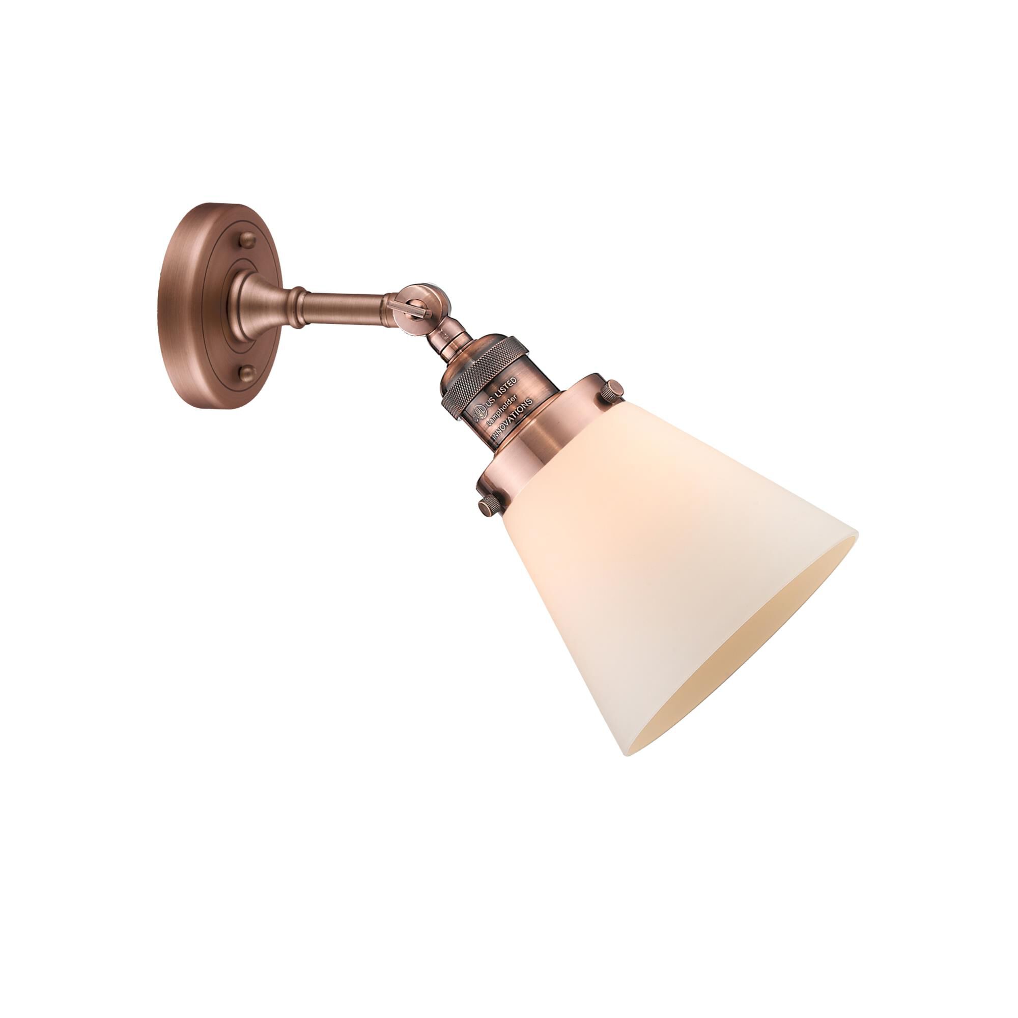 Bruno Marashlian Small Cone 10 Inch Wall Sconce by Innovations Lighting