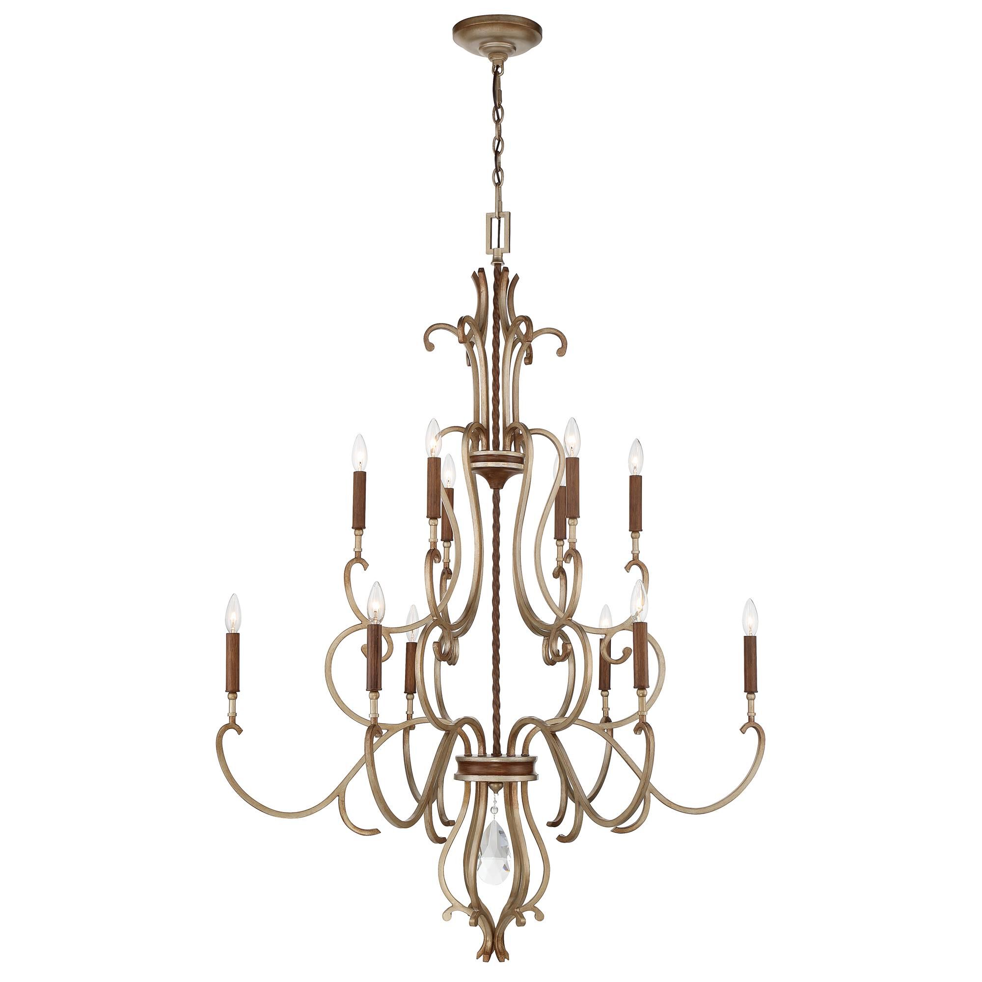 Shown in Pale Gold W/ Distressed Bronze finish