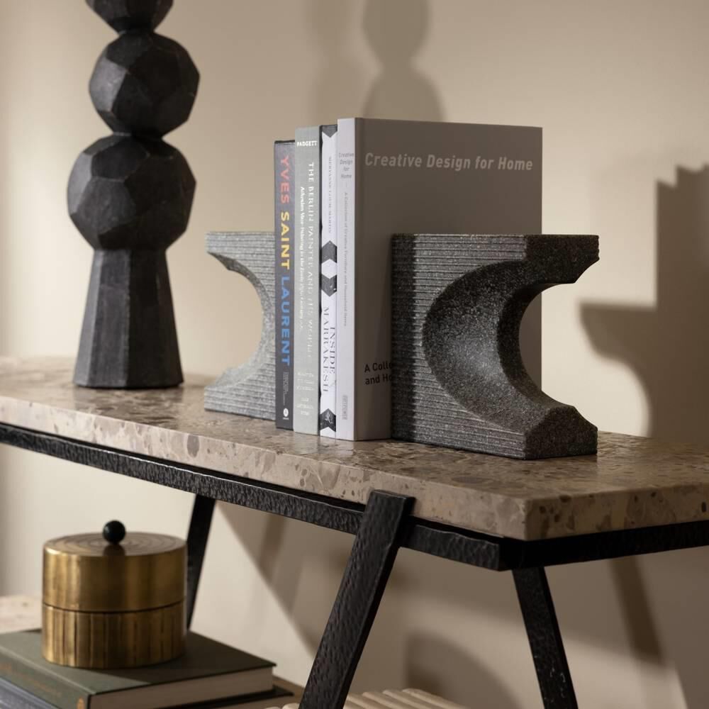 Wolcott 8 Inch Bookends by Arteriors Home