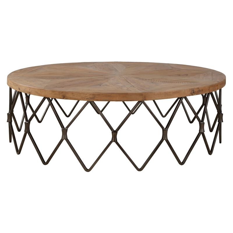 Matthew Williams Chain Reaction 54 Inch Coffee Table By Uttermost