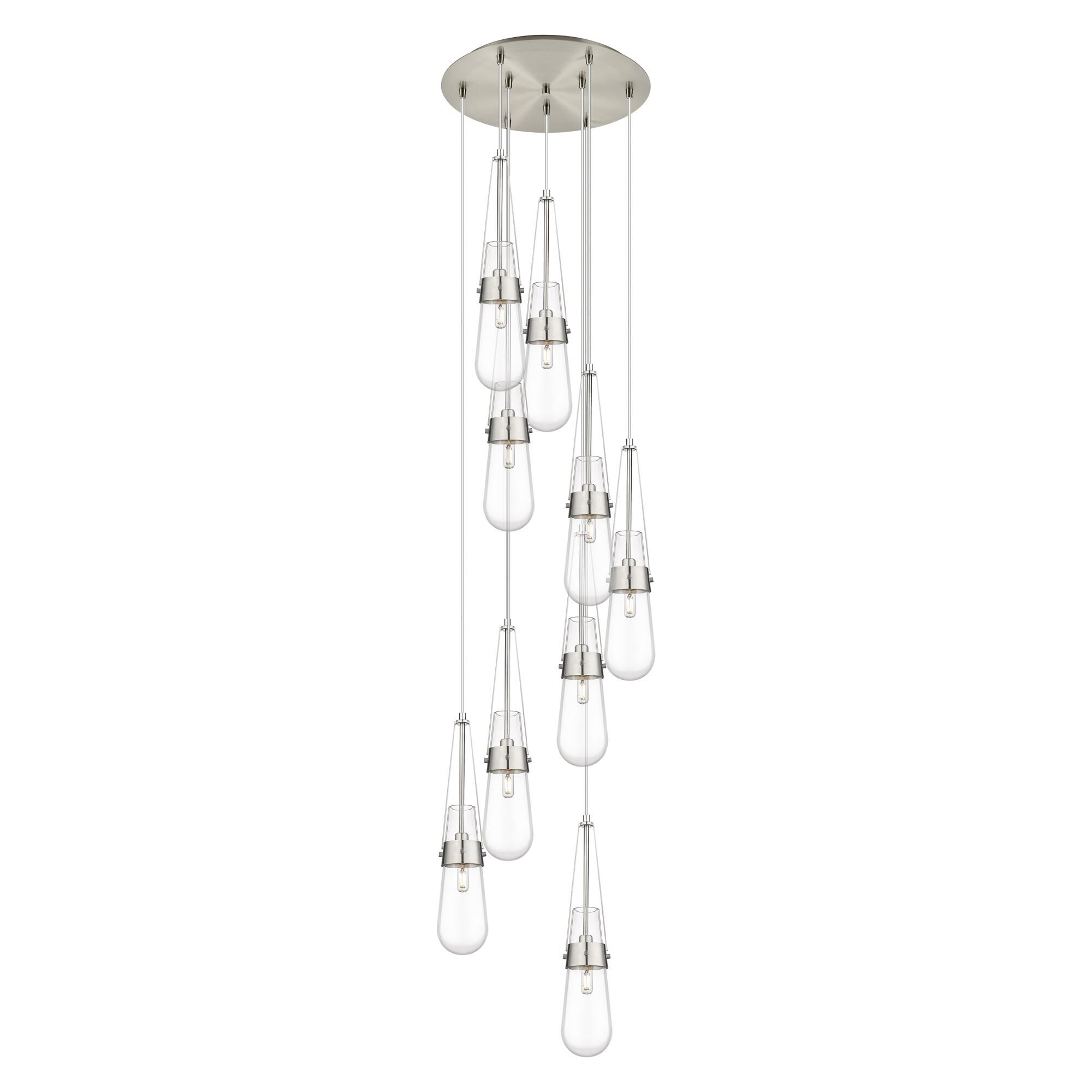 Bruno Marashlian Milan 18 Inch 9 Light Multi Light Pendant by Innovations Lighting