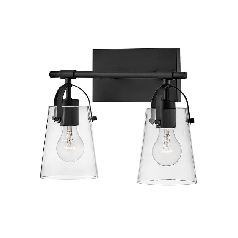 Foster 14 Inch 2 Light Bath Vanity Light by Hinkley