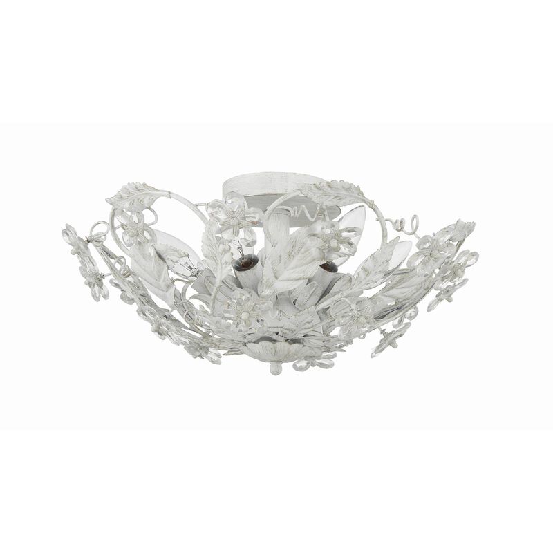 Paris Market 16 Inch 6 Light Semi Flush Mount by Crystorama