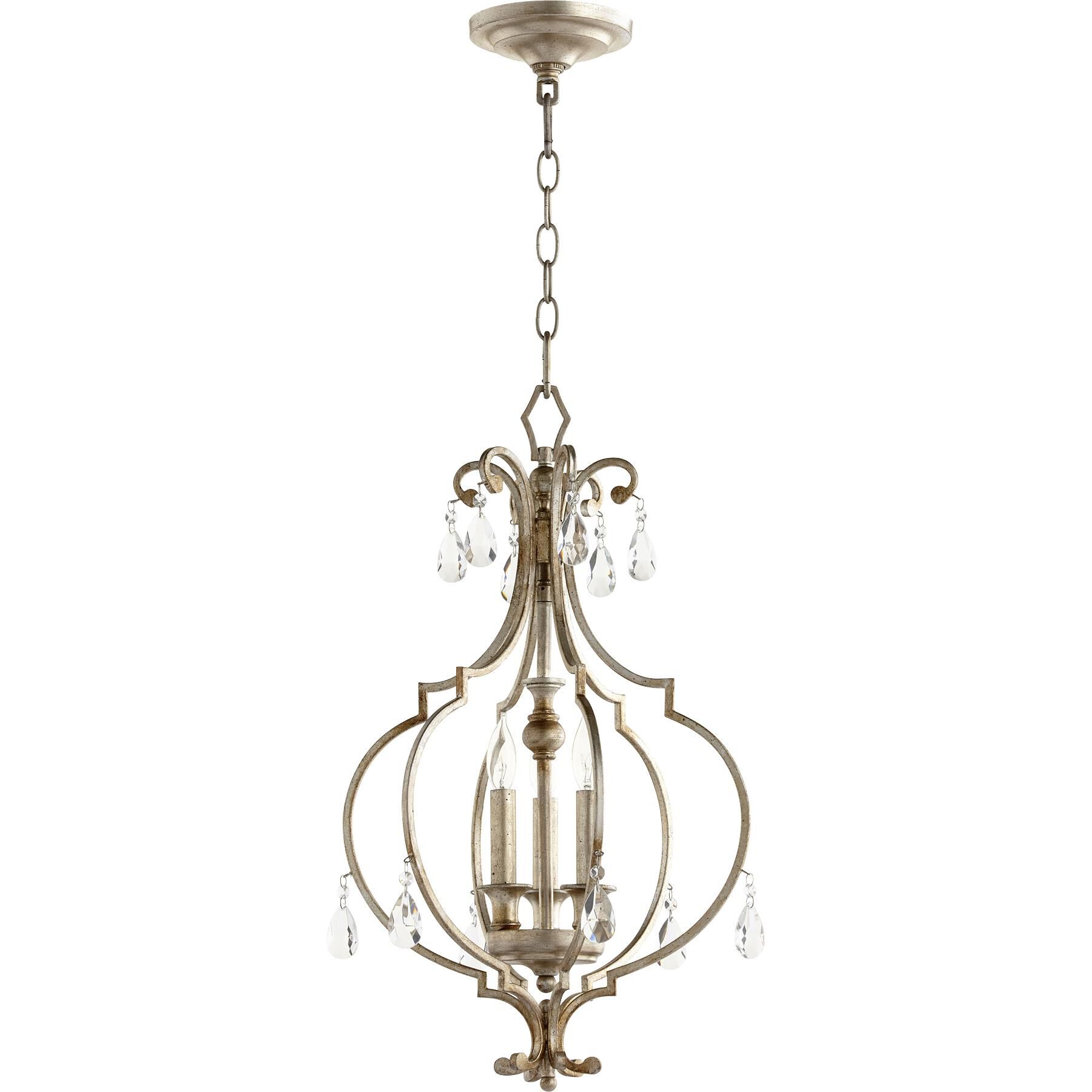 Ansley 14 Inch Cage Pendant by Quorum International