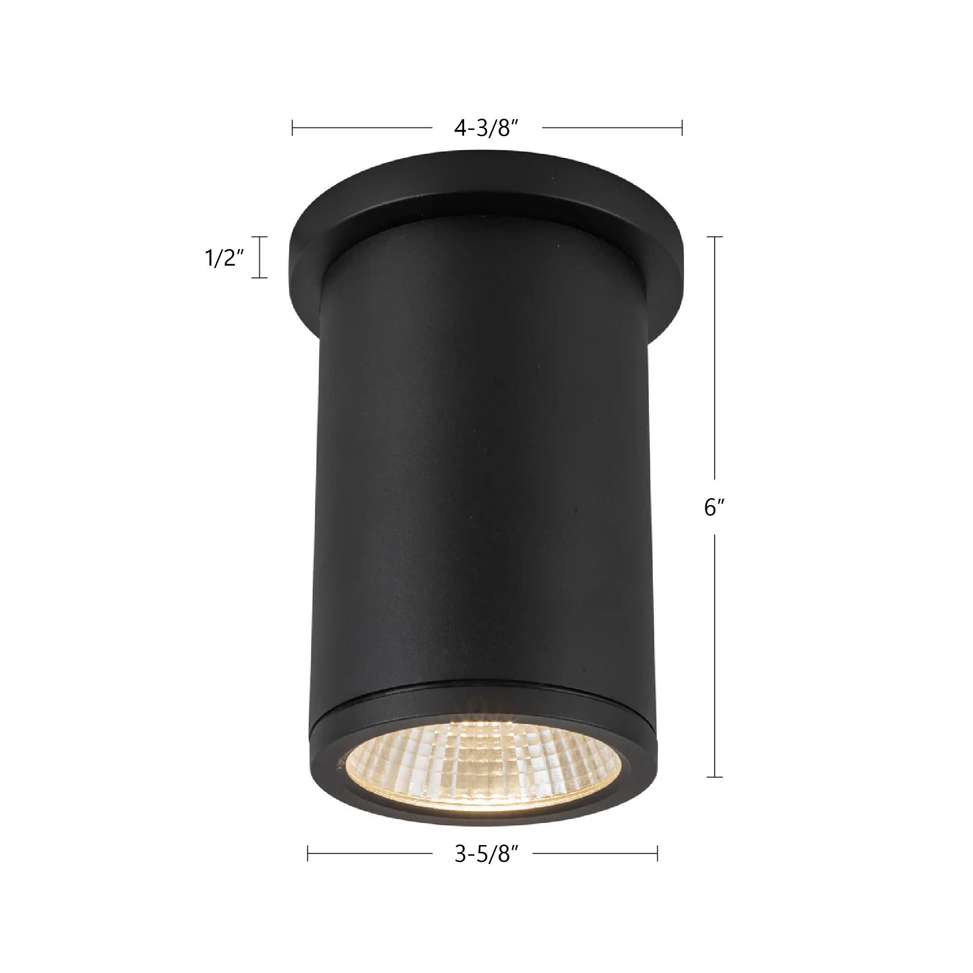 Nordic 6 Inch Outdoor Flush Mount by Kuzco Lighting