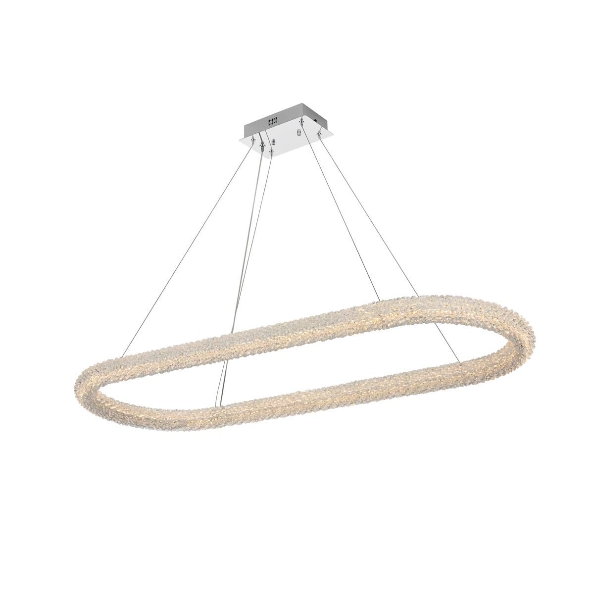 Bowen 51 Inch Linear Suspension Light by Elegant Lighting