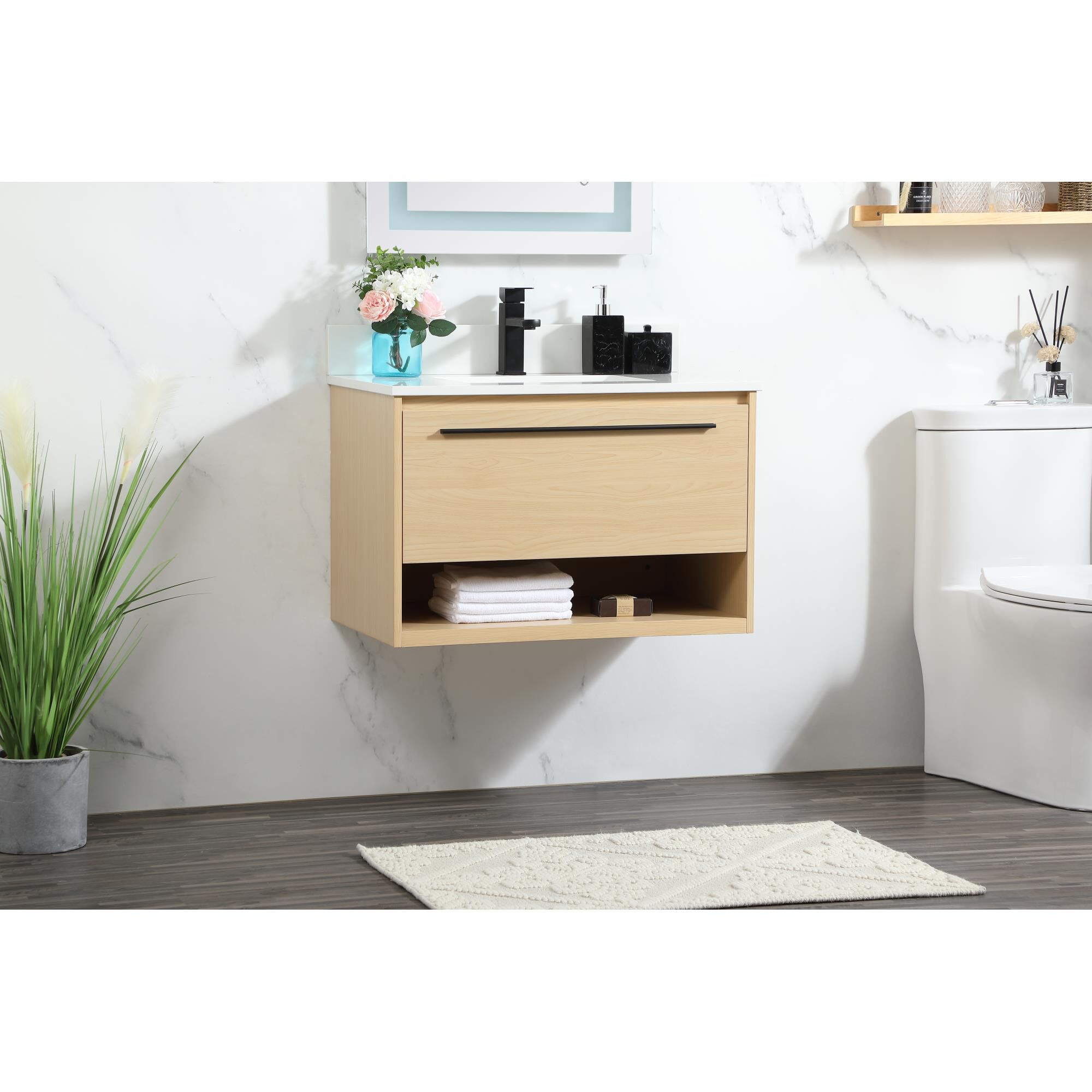 Shown in Maple finish