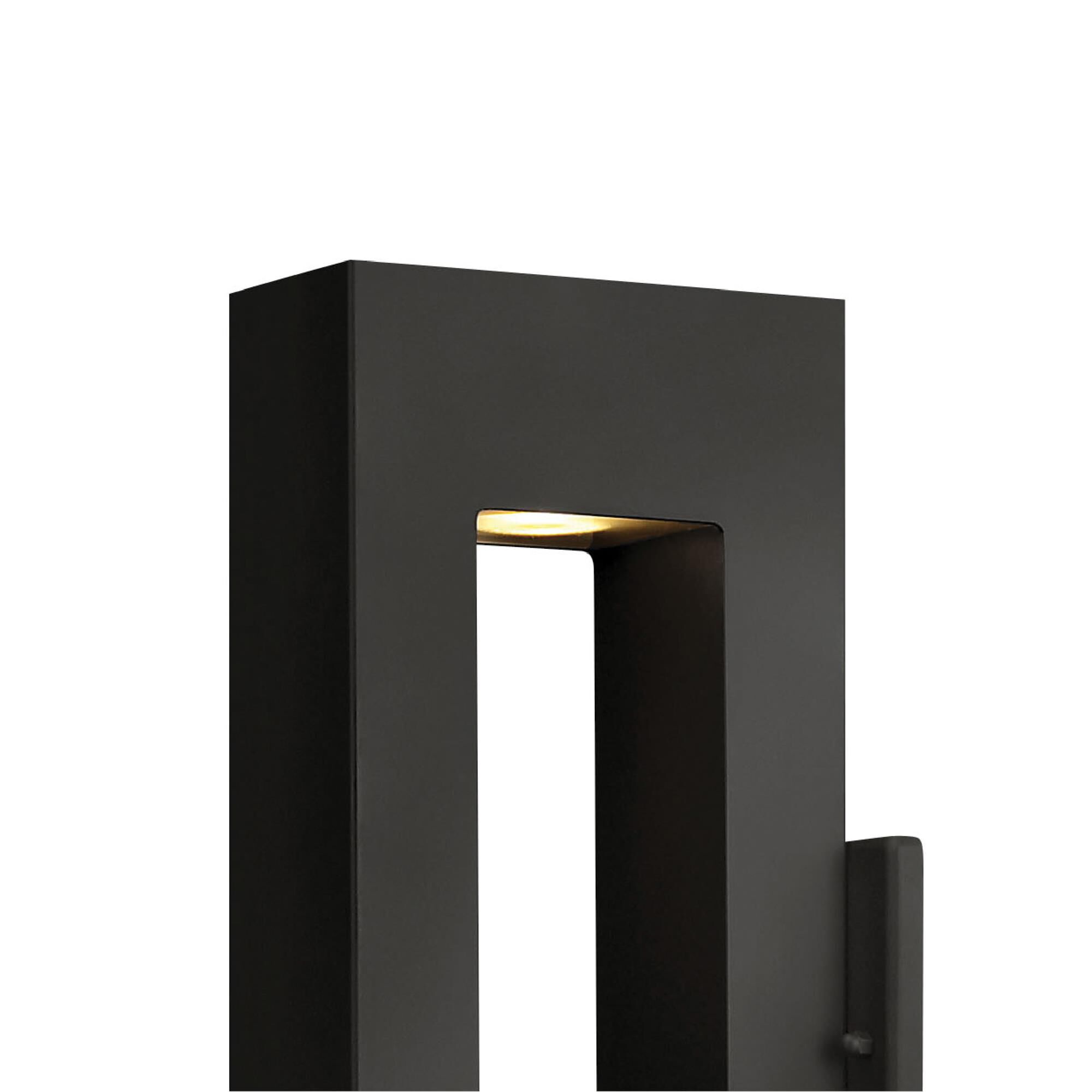 Shown in Satin Black finish and Etched Lens glass