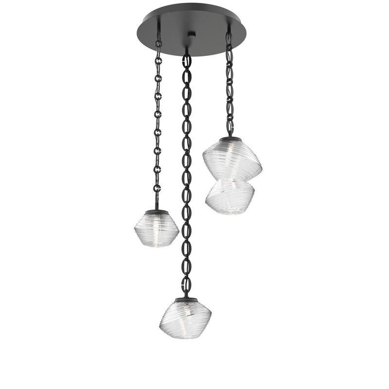 Levi Wilson Mesa 3 Light Multi Light Pendant by Hammerton Studio