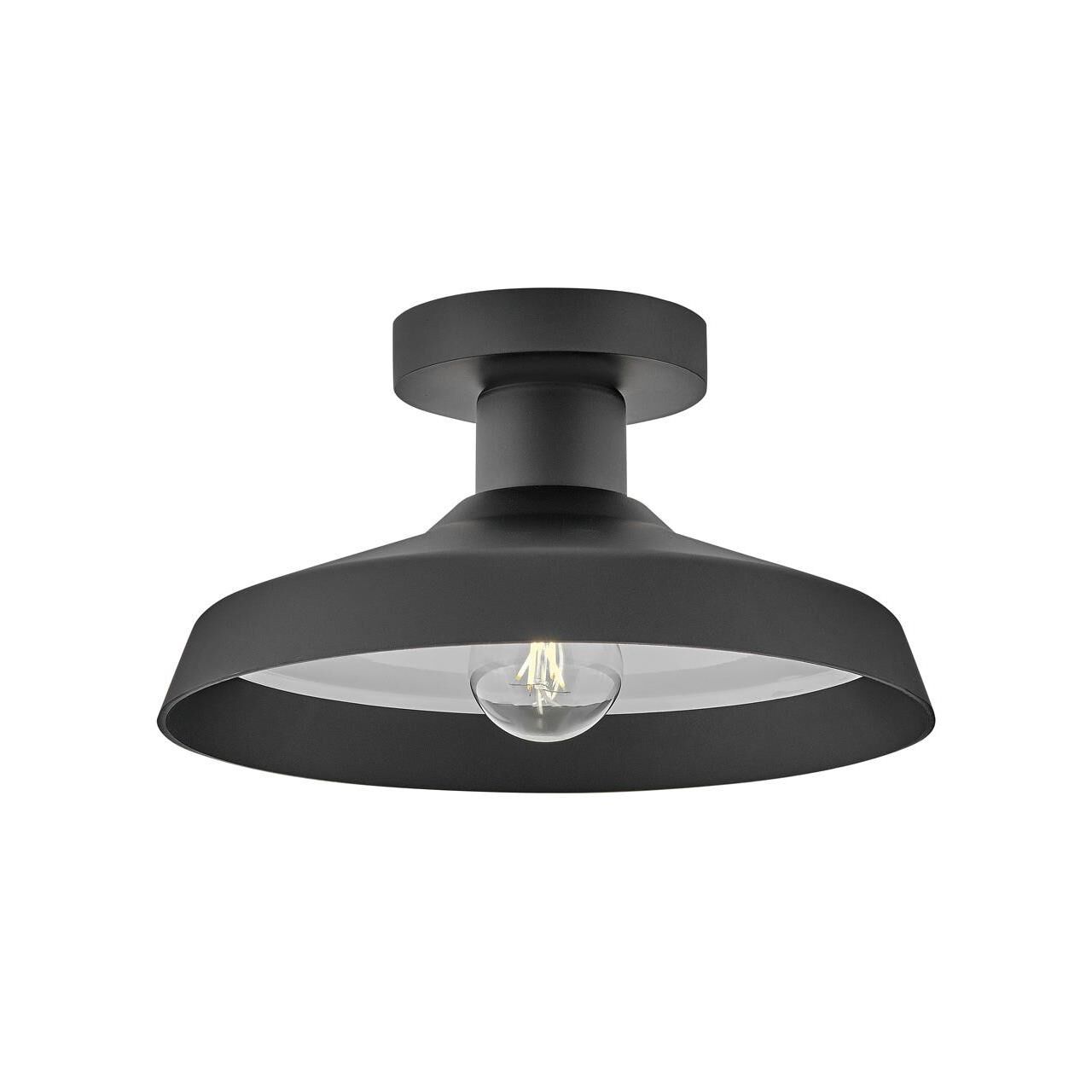 Hinkley Lighting Forge 12 Inch Outdoor Flush Mount