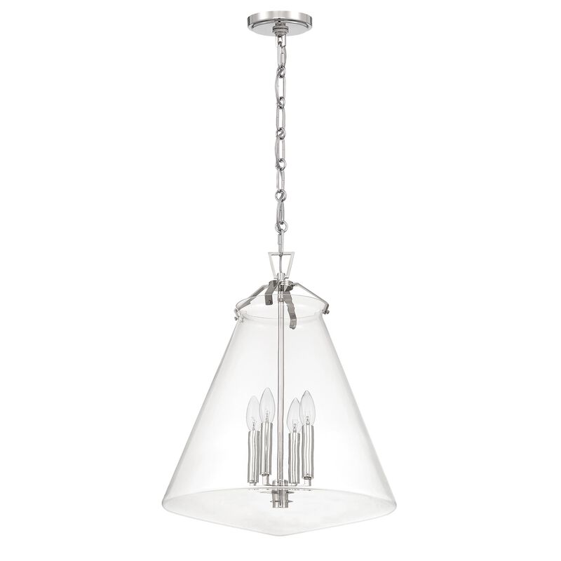 Voss 18 Inch Large Pendant by Crystorama