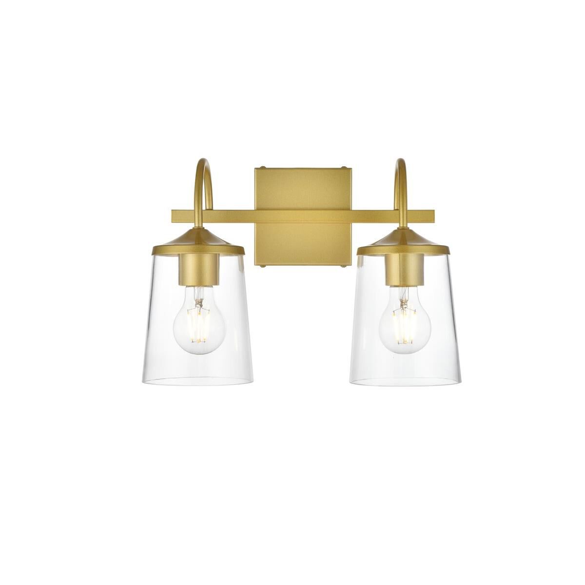 Avani 14 Inch 2 Light Bath Vanity Light by Elegant Lighting