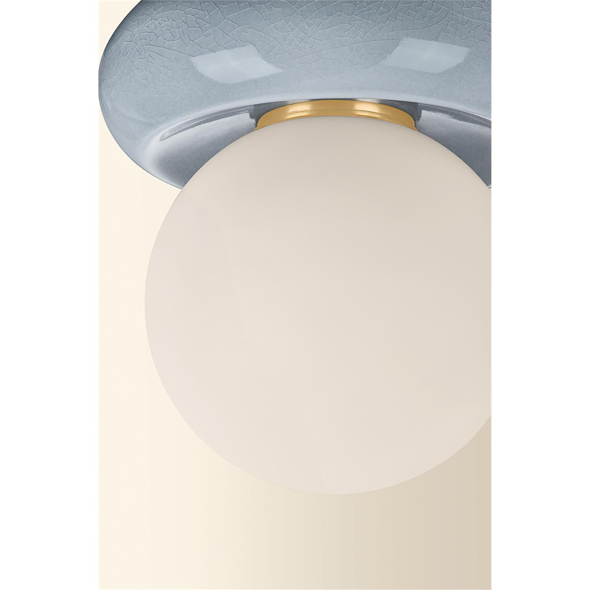 Tyra 9 Inch Flush Mount,