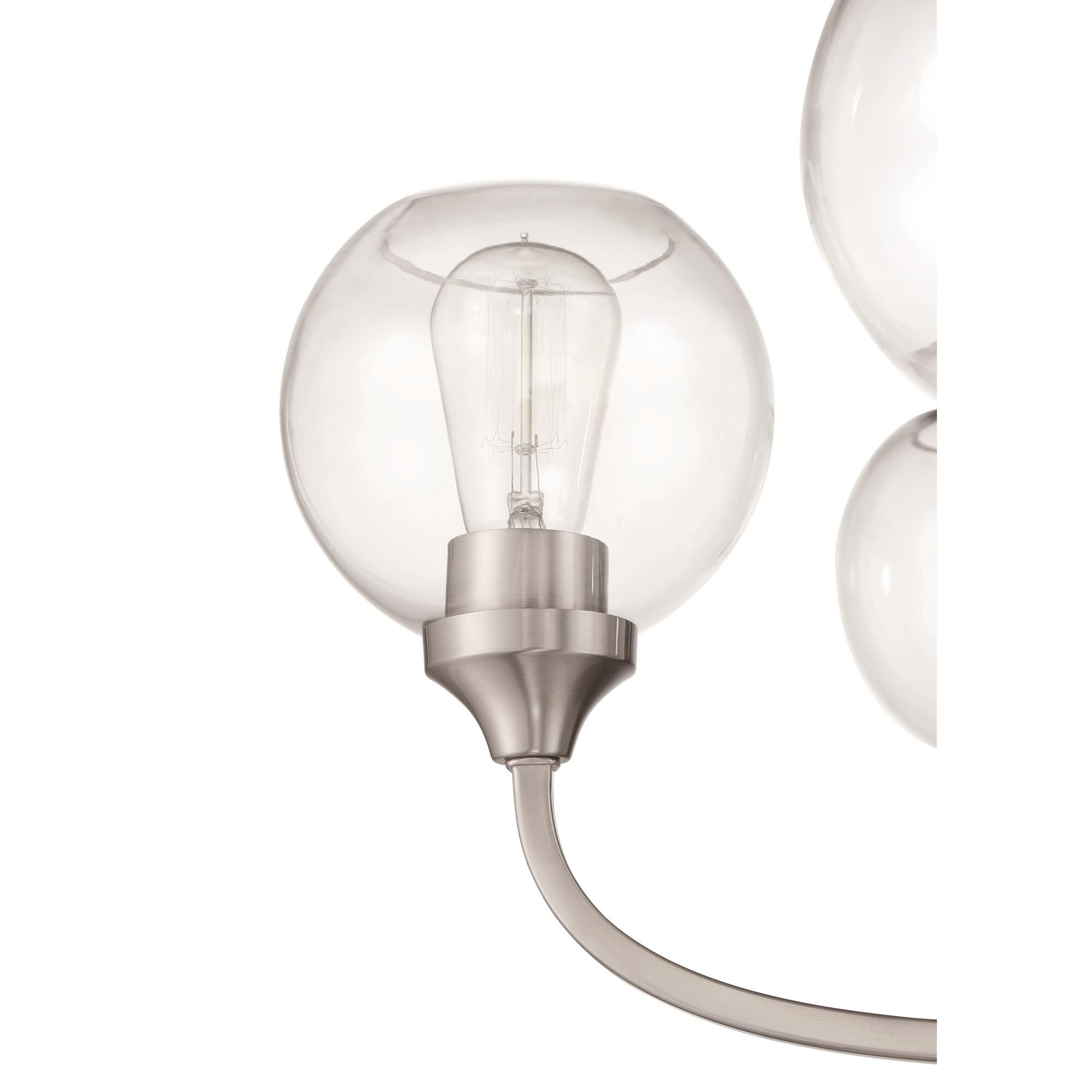 Shown in Brushed Polished Nickel finish