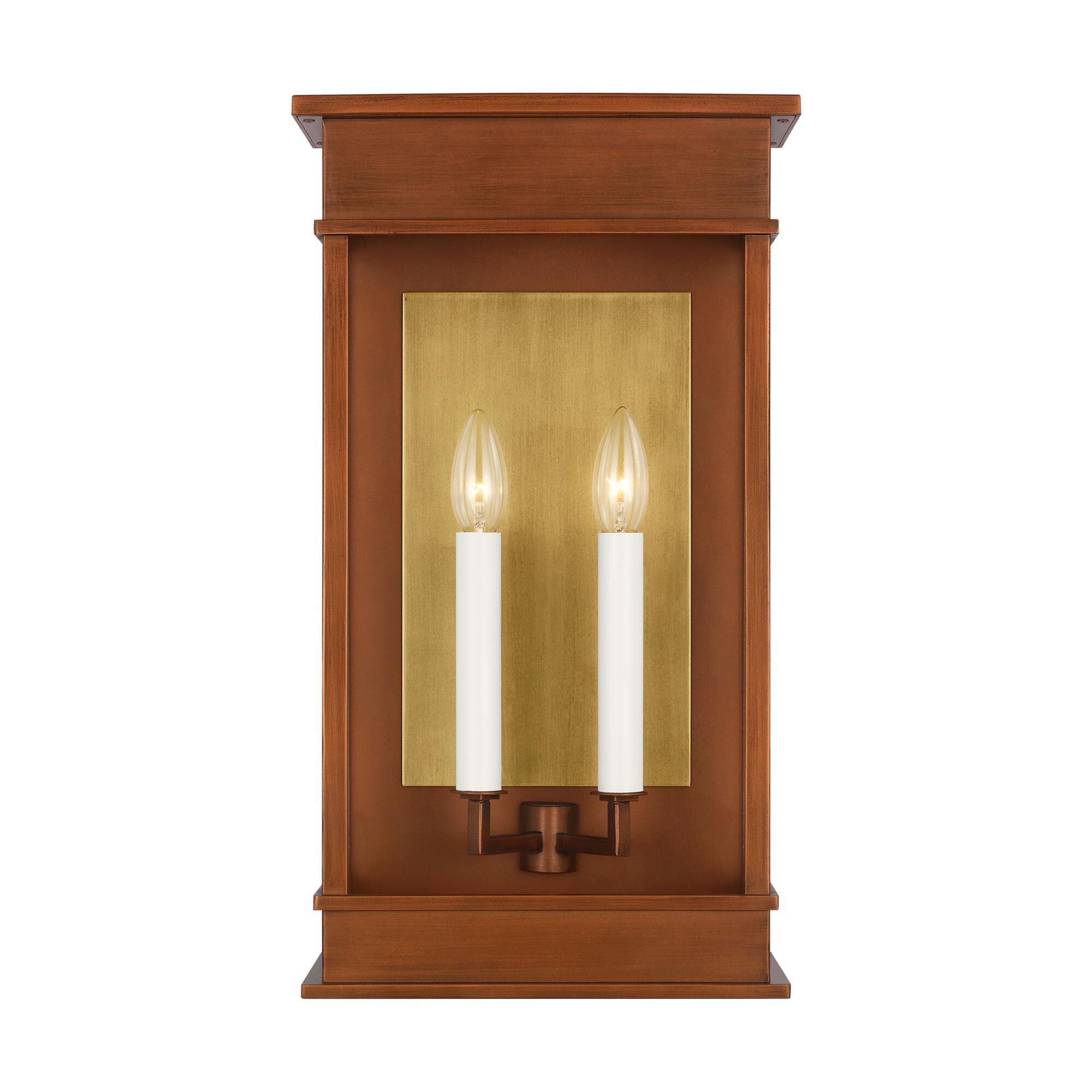 Shown in Natural Copper finish and Clear glass