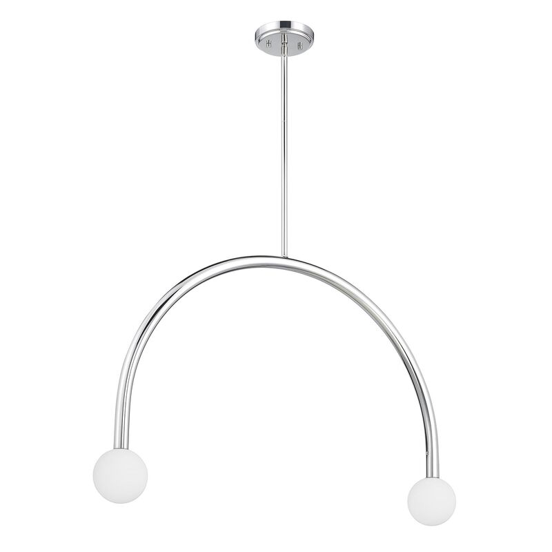 34 Inch Mini Chandelier by Meridian Lighting