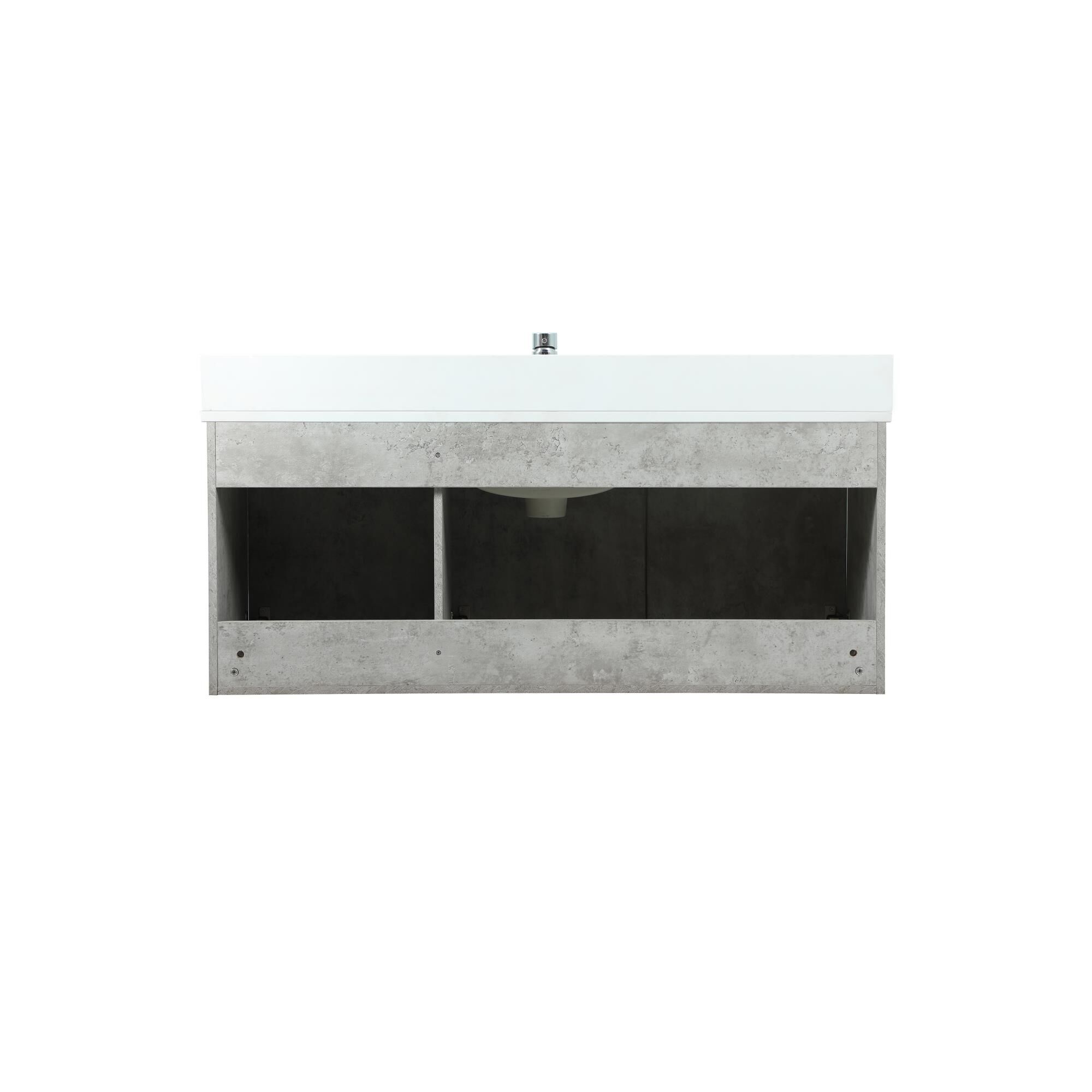 Shown in Concrete Grey finish