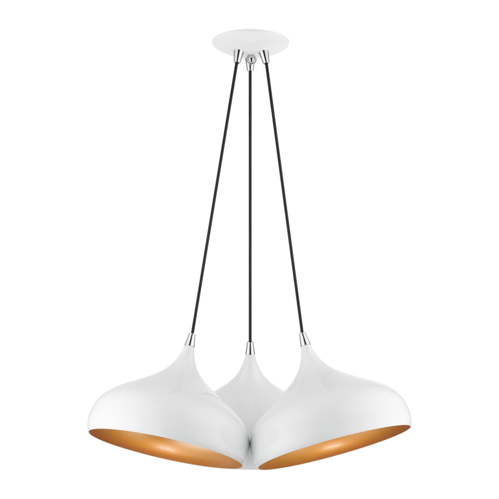 Amador 3 Light Multi Light Pendant by Livex Lighting