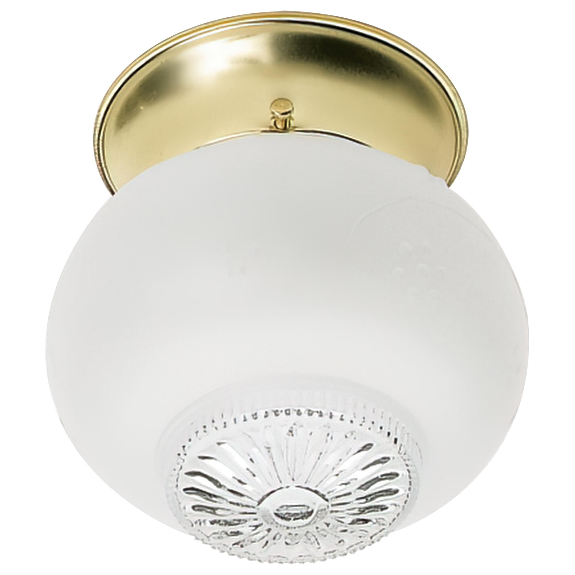 5 Inch 1 Light Semi Flush Mount by Nuvo Lighting