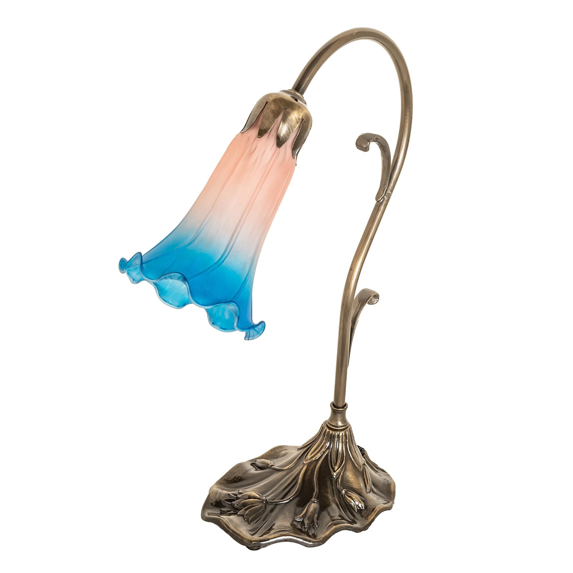 Pink and Blue 15 Inch Accent Lamp by Meyda Lighting
