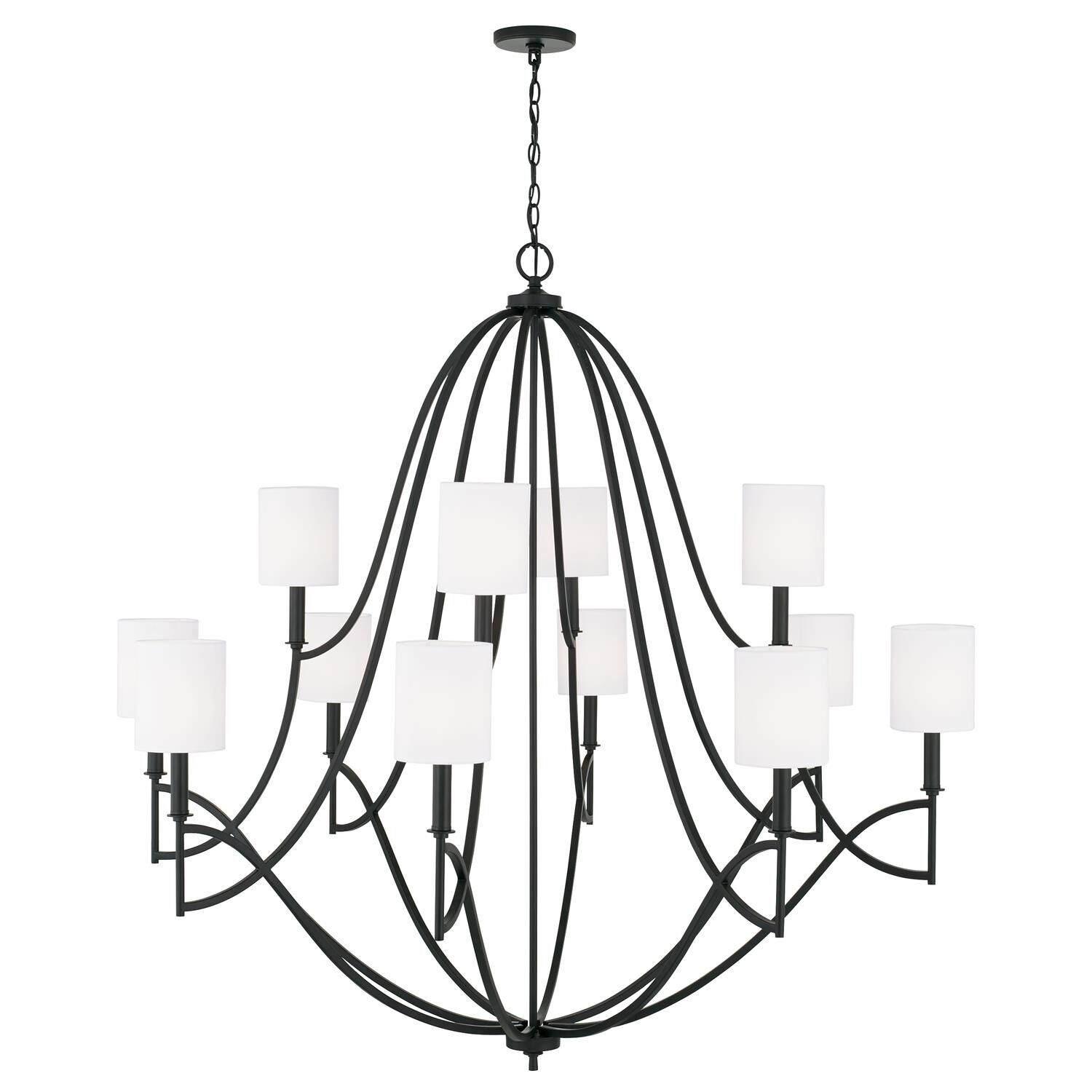 Sylvia 54 Inch 12 Light Chandelier by Capital Lighting Fixture Company