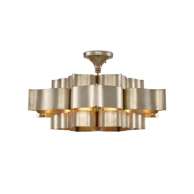 Grand Lotus 30 Inch Pendant Light by Currey & Company