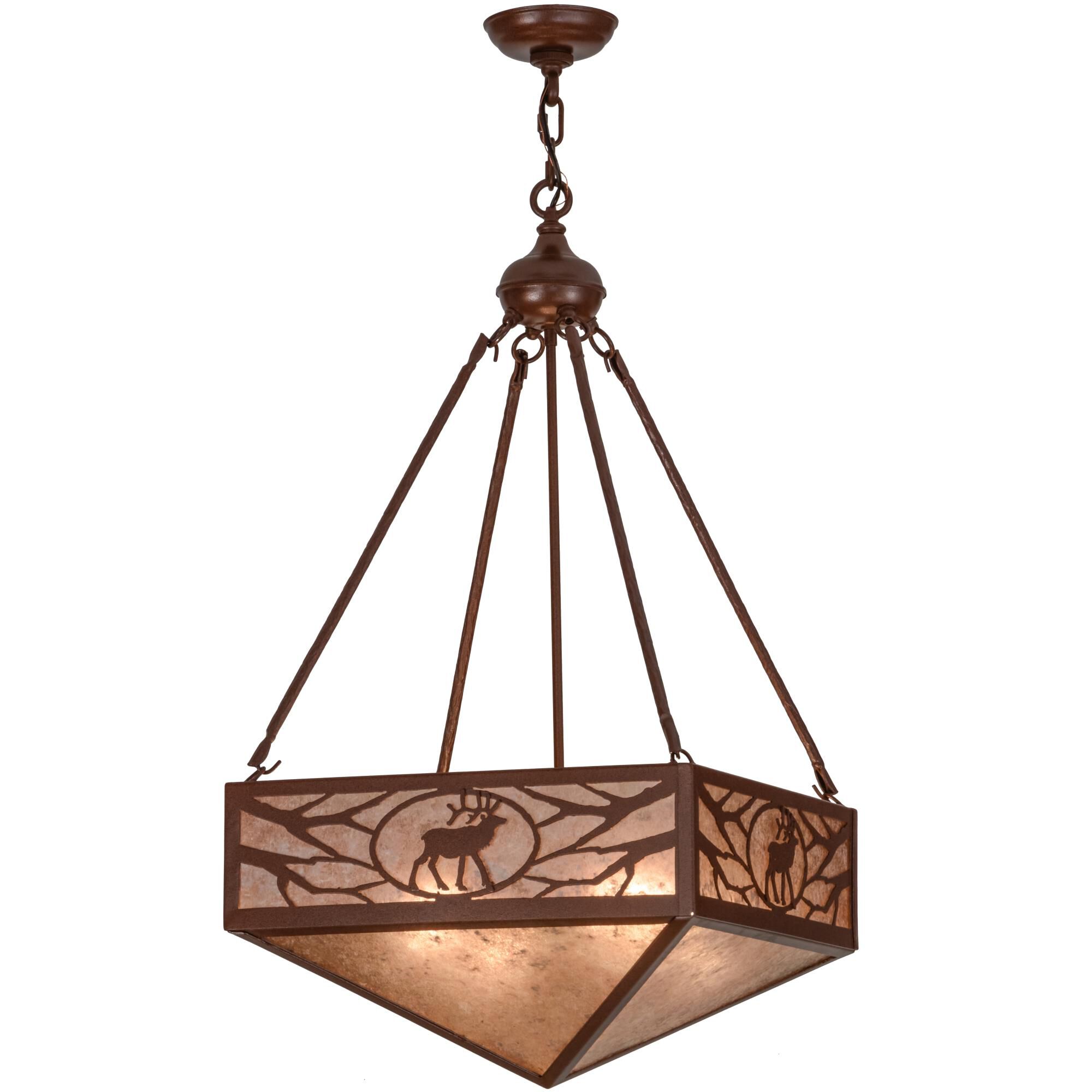 Lone Elk 26 Inch Large Pendant by Meyda Lighting