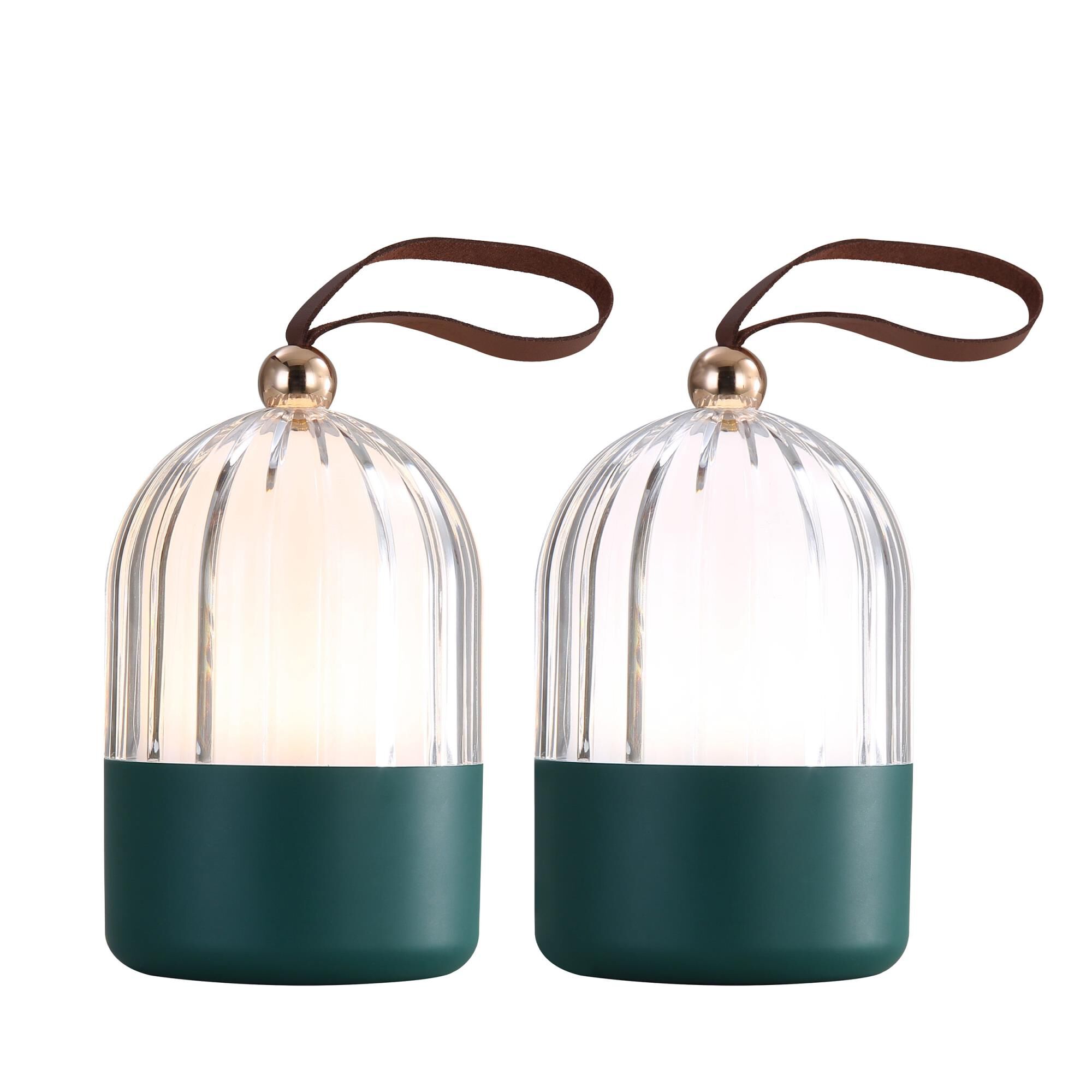 Lunari 9 Inch Outdoor Table Lamp by Golden Lighting