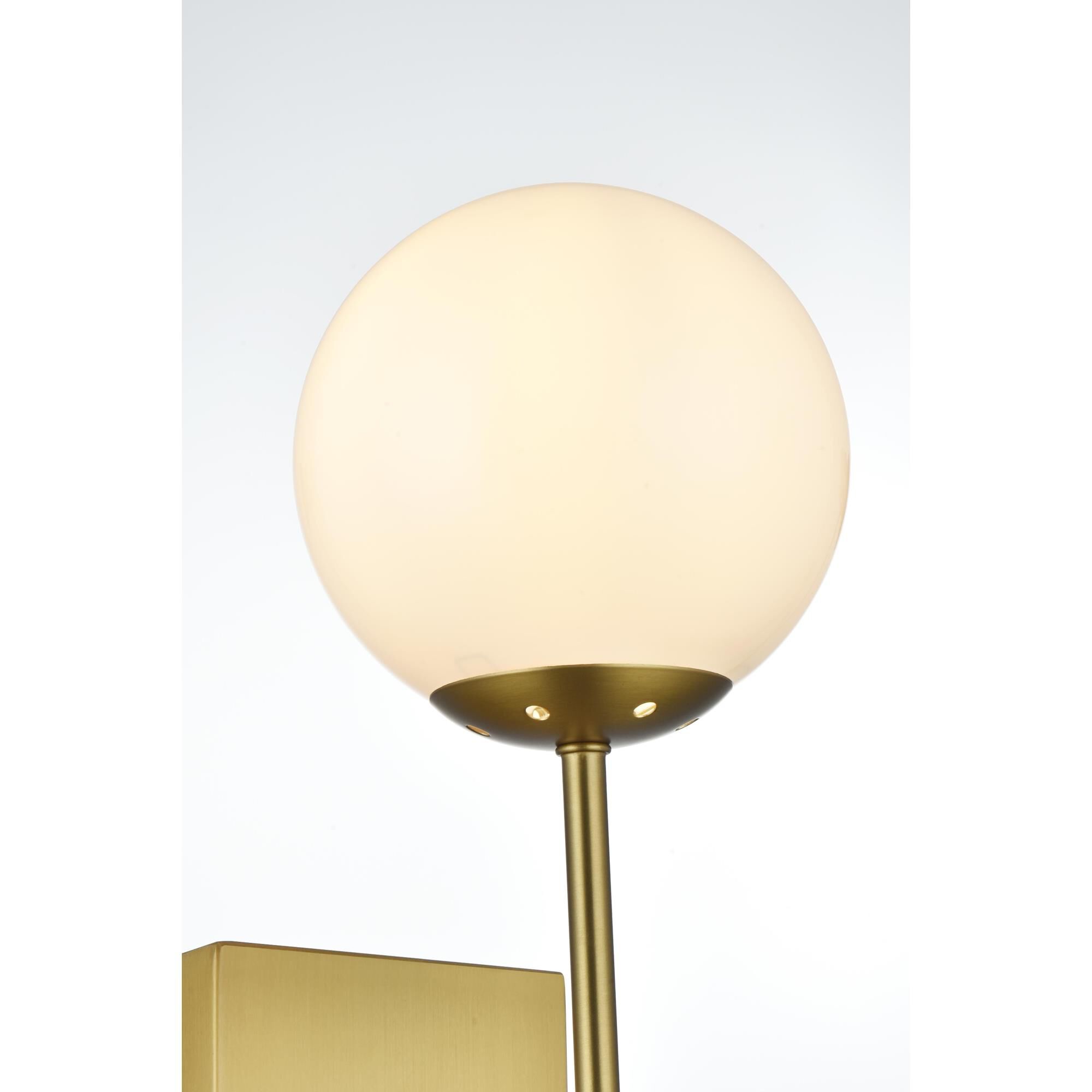 Shown in Satin Gold And White finish