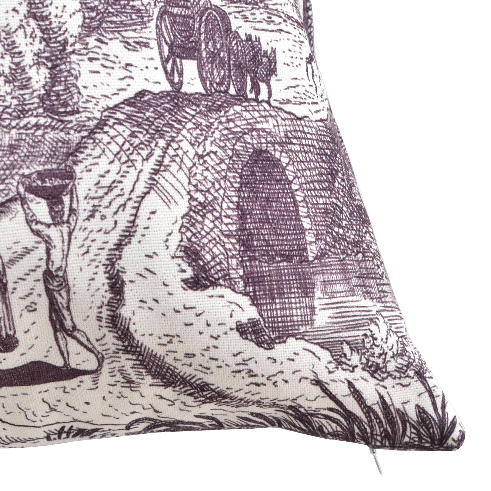 Dann Foley Reverie Toile 24 Inch Decorative Pillow by Stylecraft