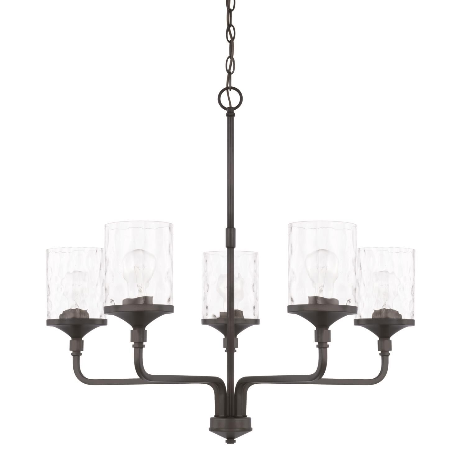 Colton 28 Inch 5 Light Chandelier by Homeplace by Capital Lighting Fixture Company