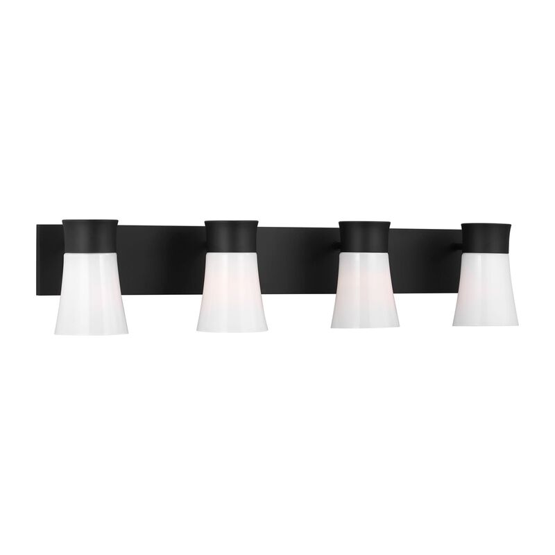 Drew & Jonathan Roy 32 Inch 4 Light Bath Vanity Light by Visual Comfort Studio