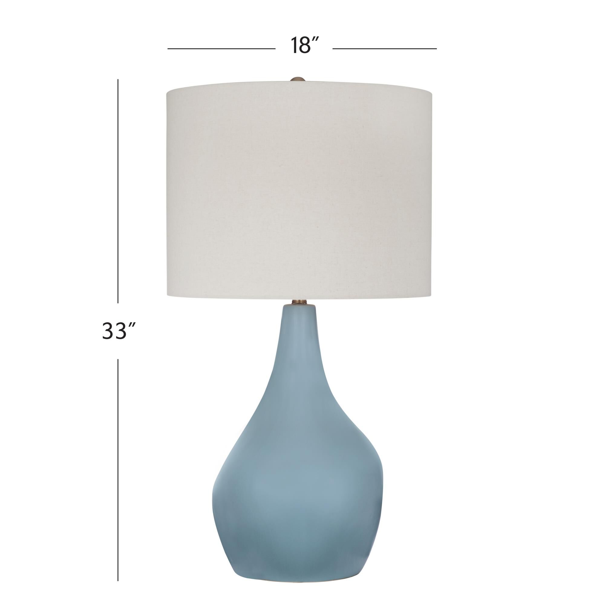 Rawlins 33 Inch Table Lamp By Bassett Mirror Company