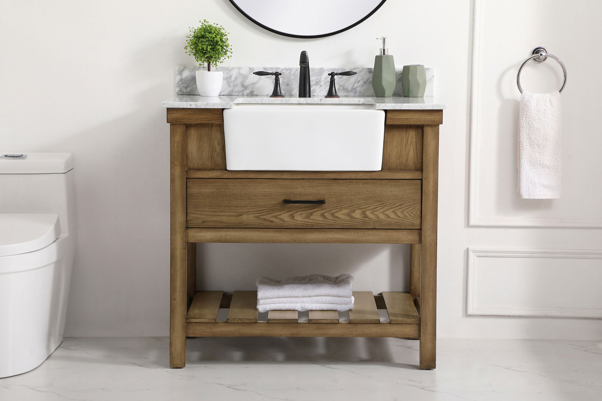 Clement 22 Inch Bath Vanity Cabinet,
