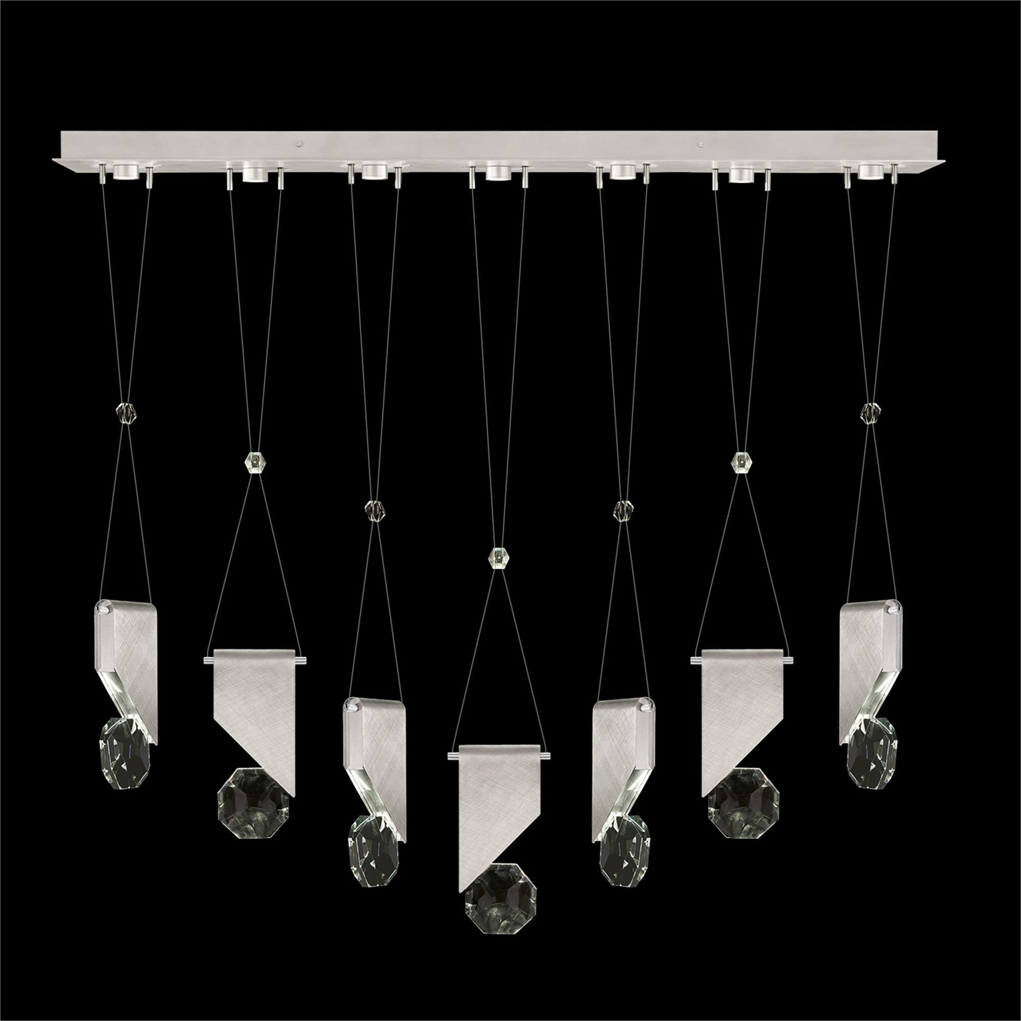 Shown with True crystal and False glass