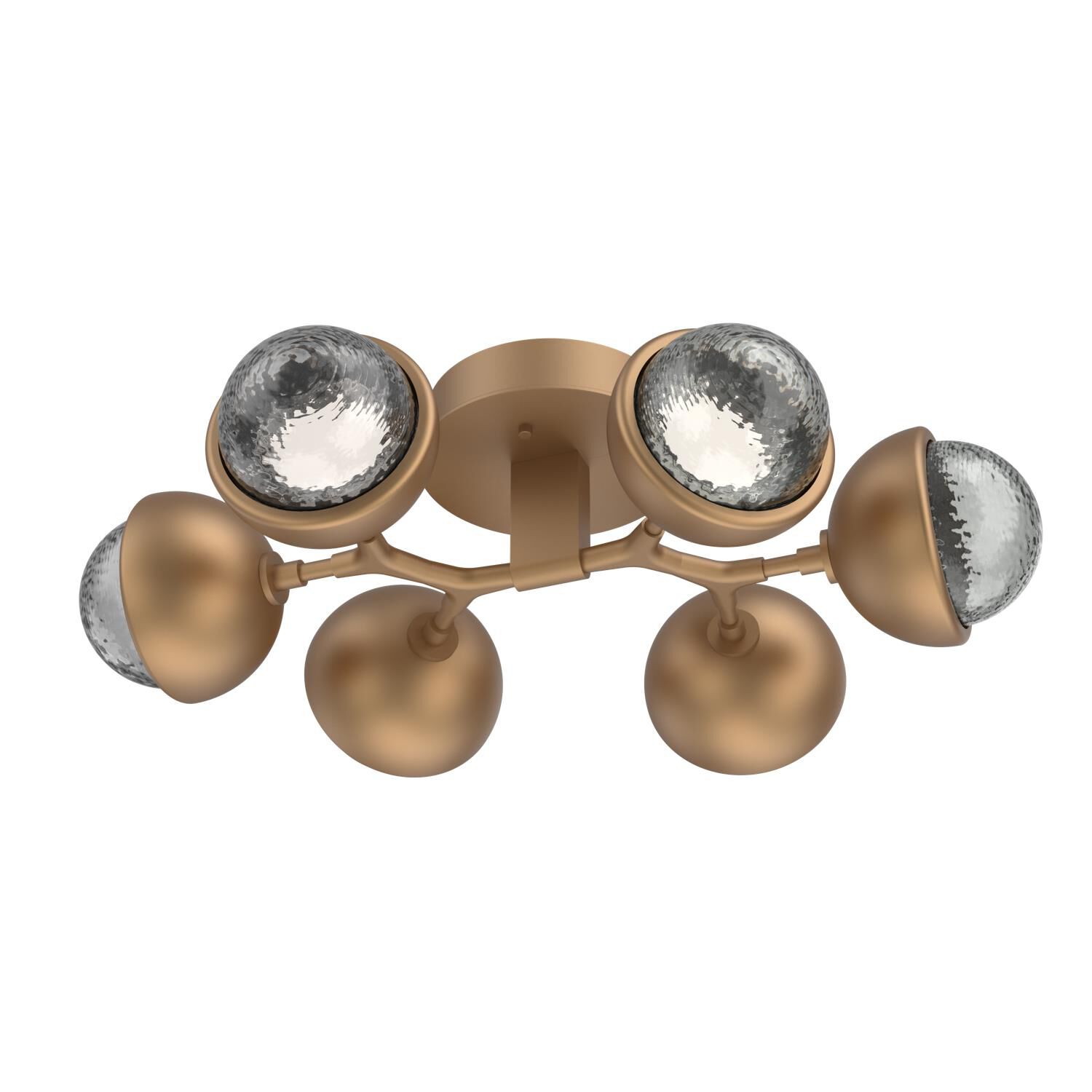 Levi Wilson Cabochon 27 Inch Flush Mount by Hammerton Studio