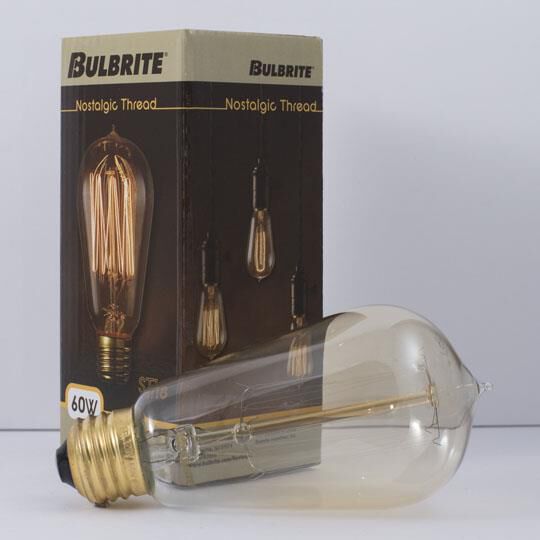 60 Watt 2200K ST18 Vintage Light Bulb by Bulbrite