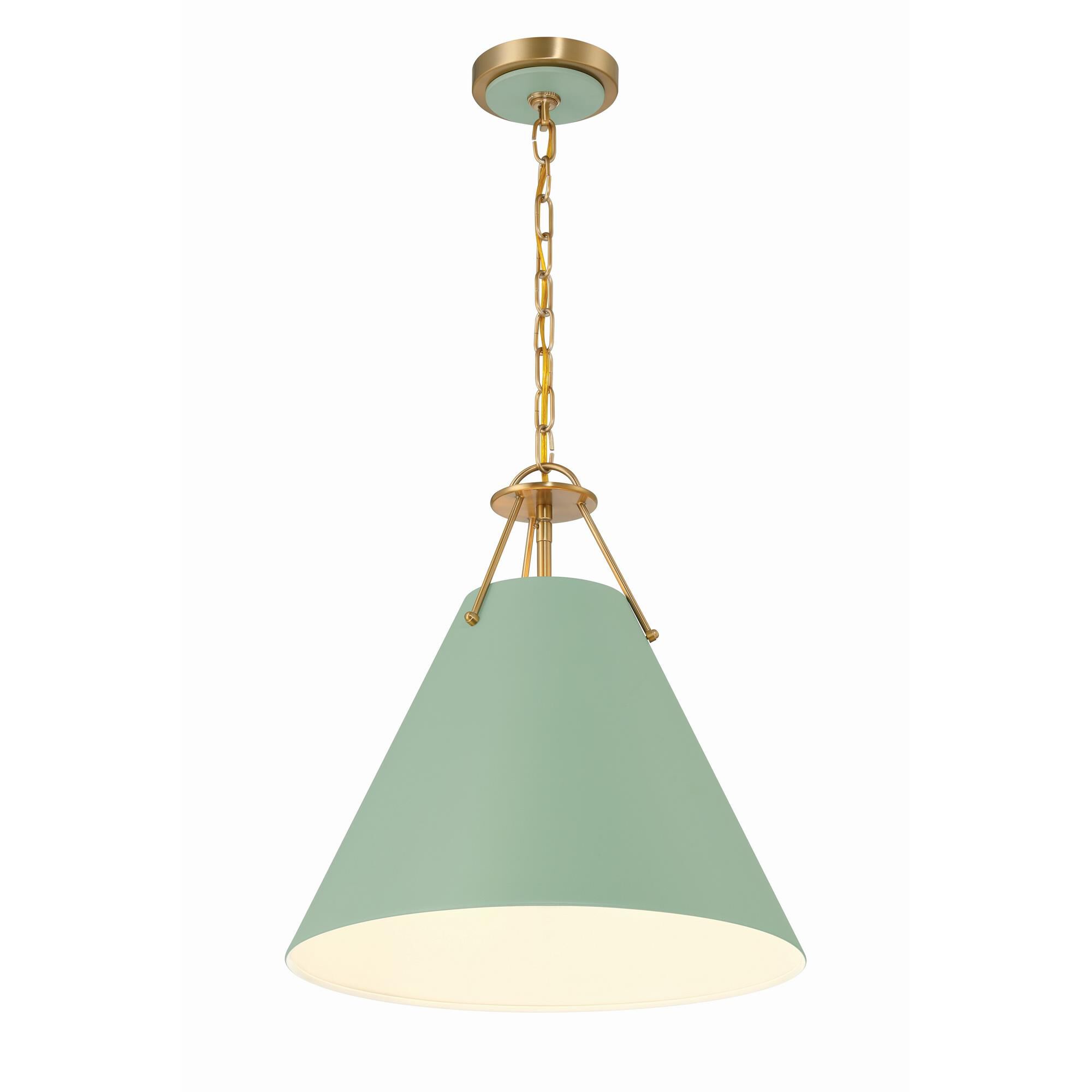 Shown in Vibrant Gold and Green finish