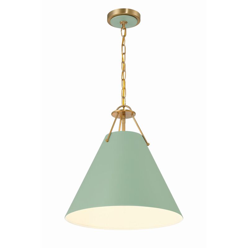 Xavier Small Pendant Light by Crystorama