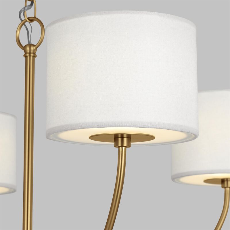 Kate Spade New York Sawyer 32 Inch Chandelier by Visual Comfort Studio