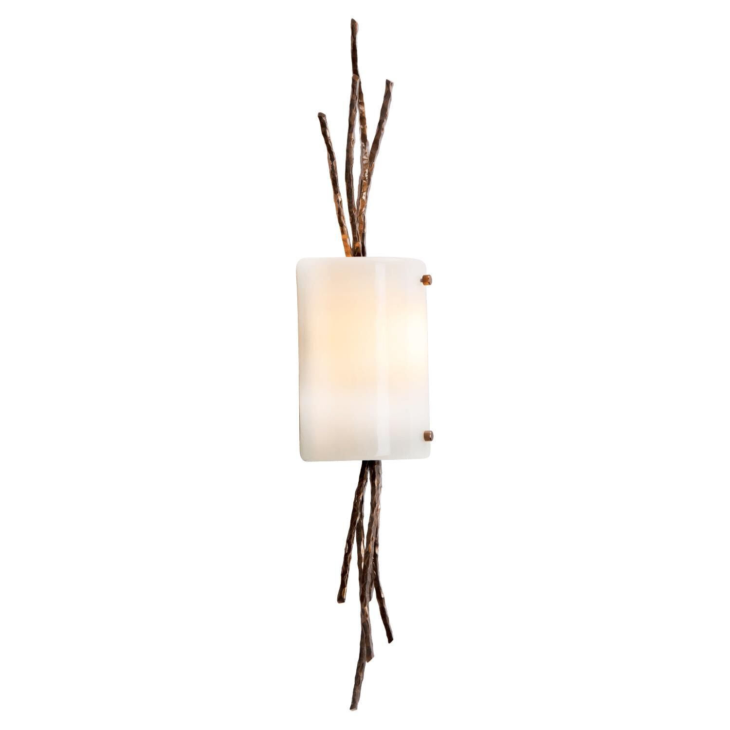 Ironwood Thistle Wall Sconce by Hammerton Studio
