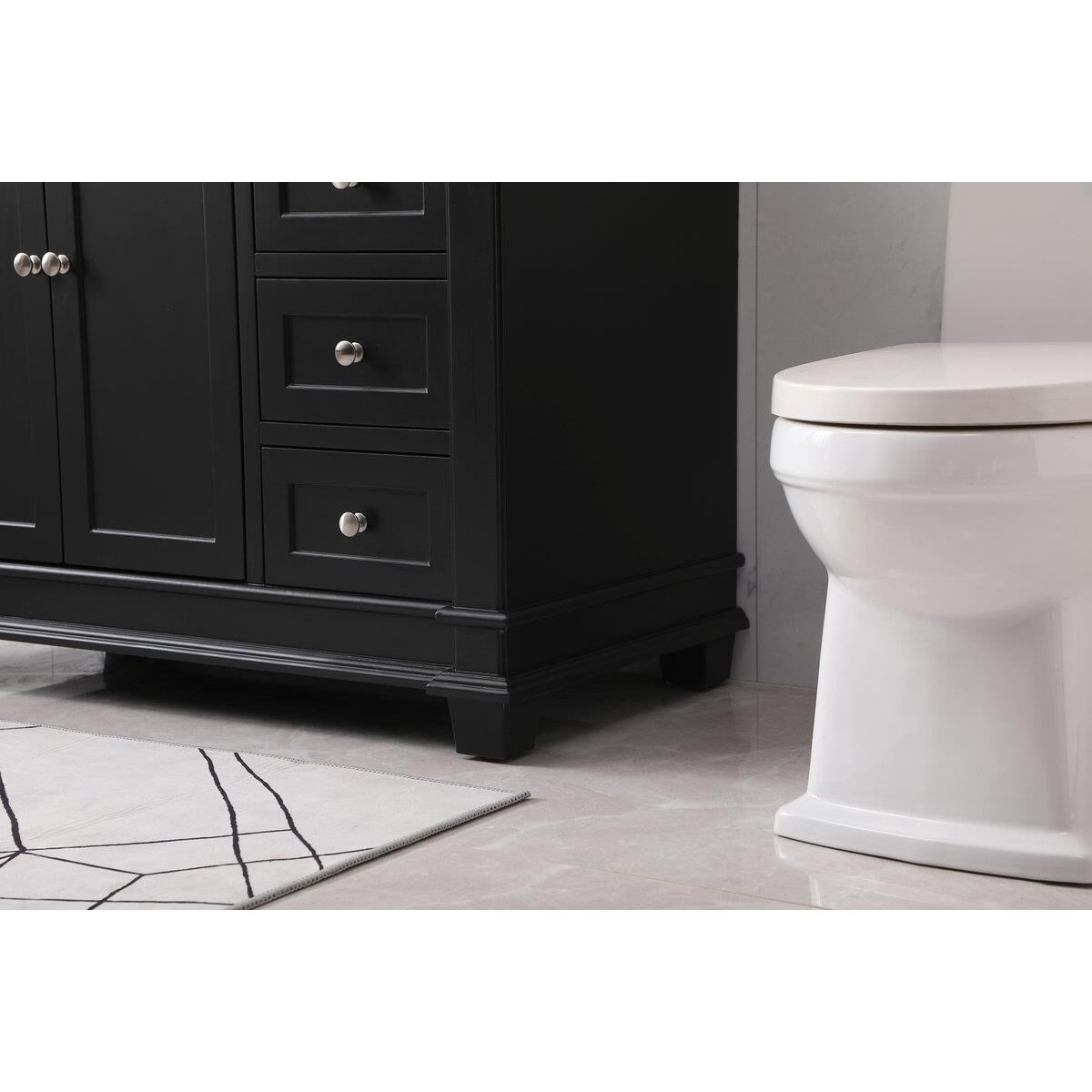 Shown in Black finish