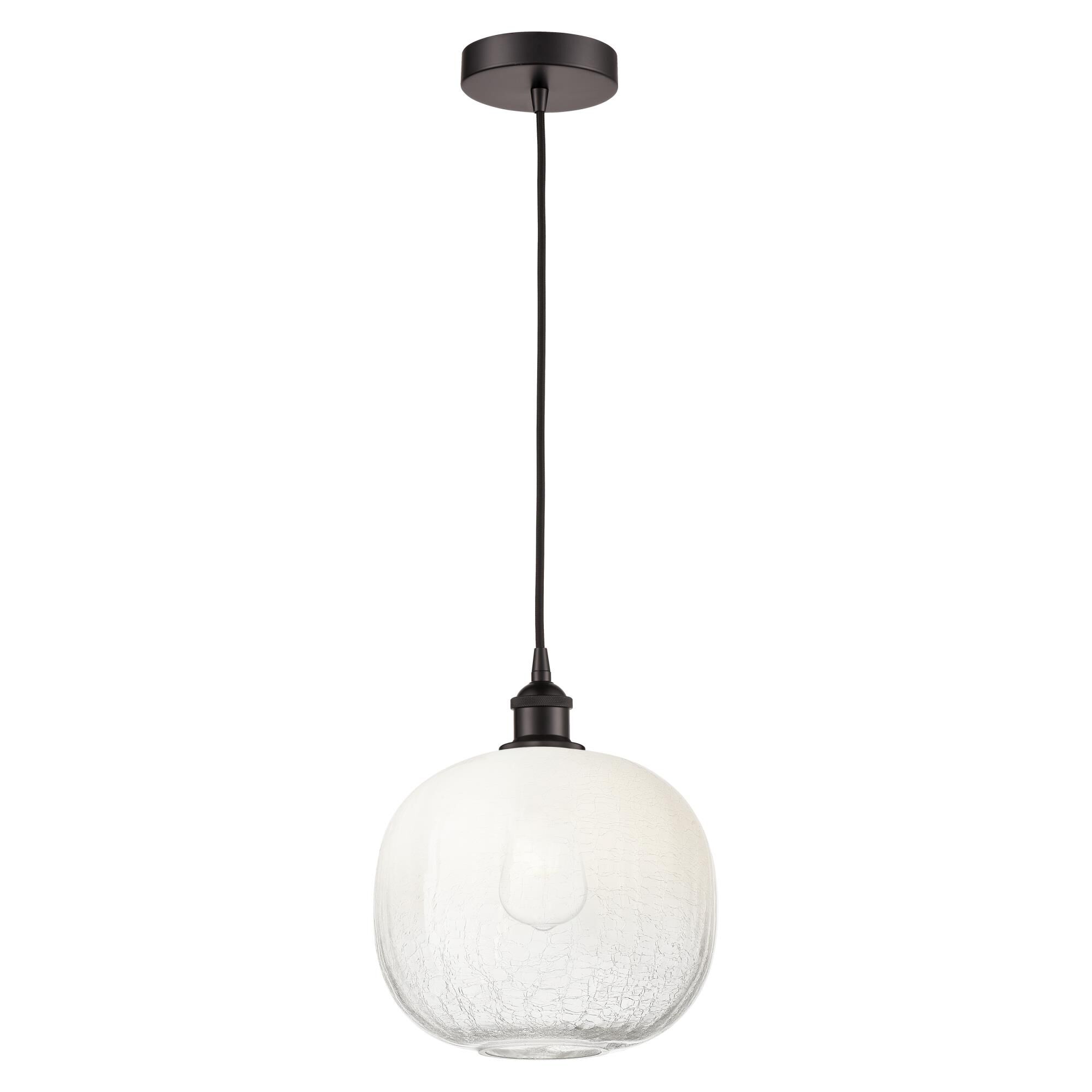 Shown in Oil Rubbed Bronze finish and Opal glass