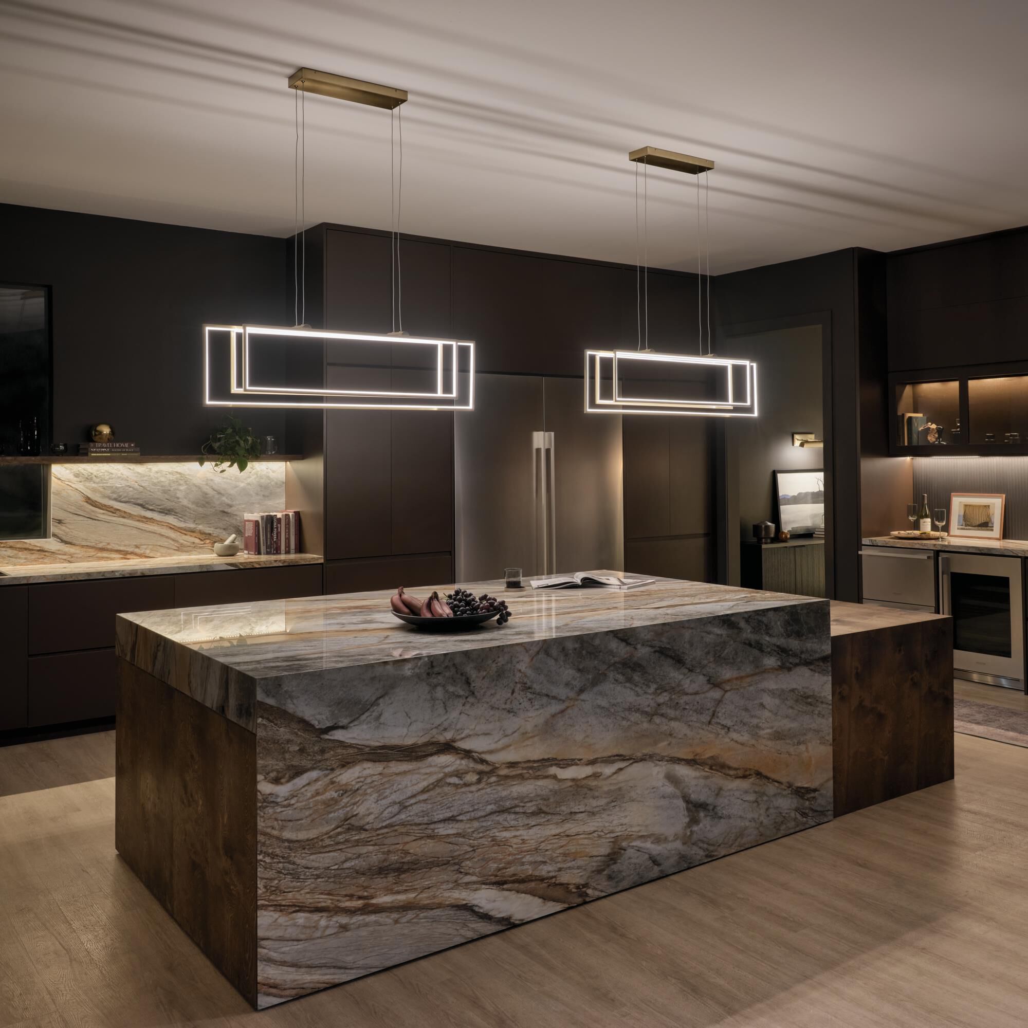 Shown in Champagne Gold finish