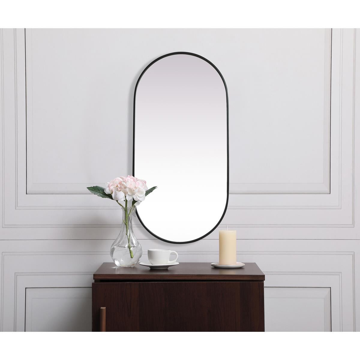 Shown in Black finish