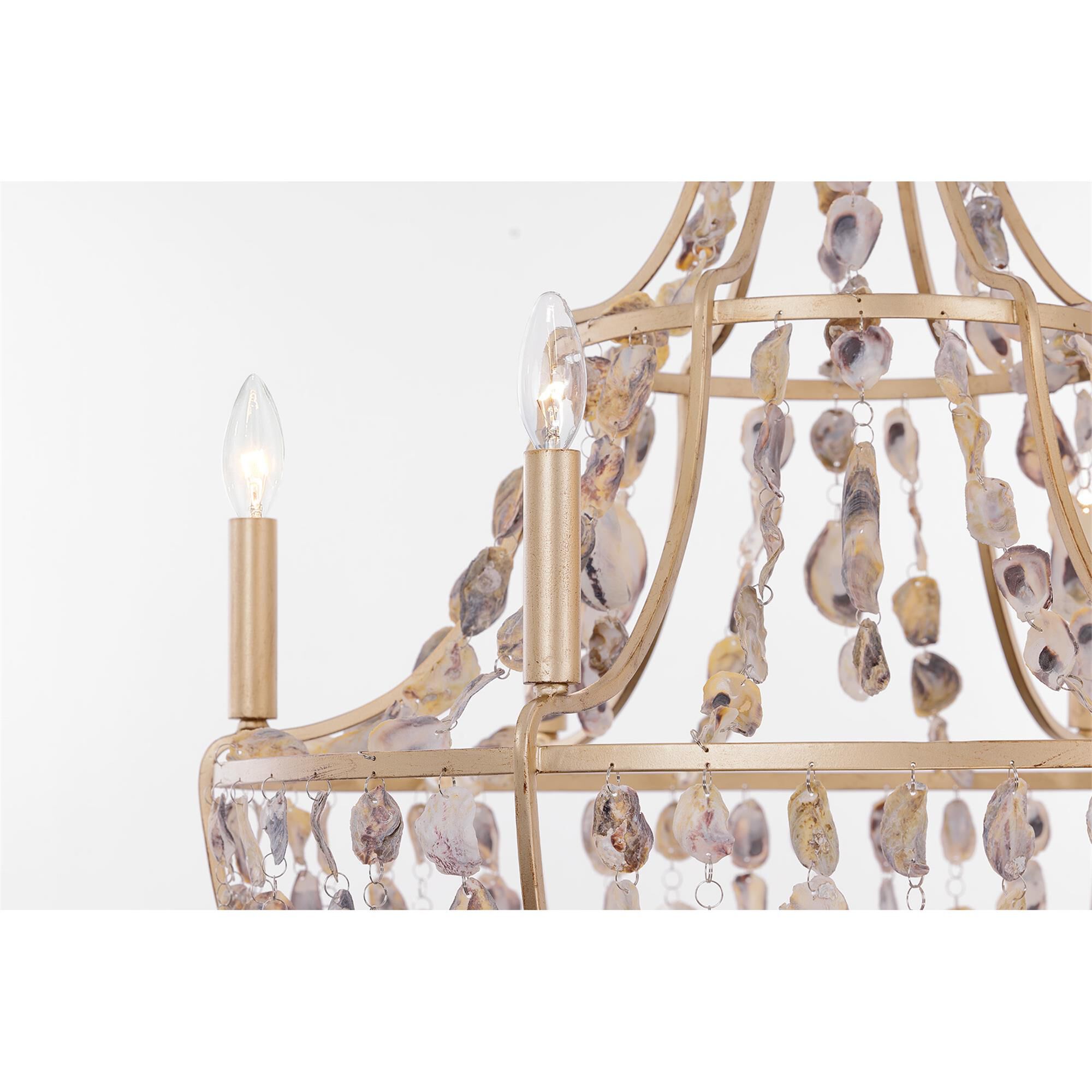 Shown in Chandon finish and Oyster Shell shade