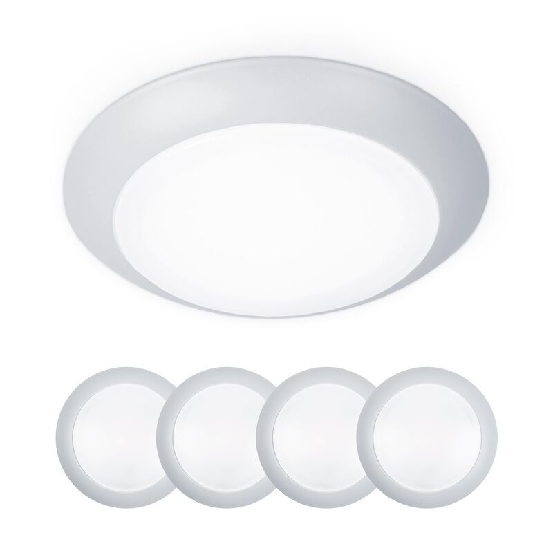 Disc 7 Inch Pack of 4 Flush Mount by WAC Lighting